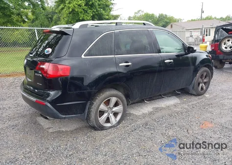 2012 Acura Mdx z USA, uszkodzony, nr VIN 2HNYD2H20CH527622